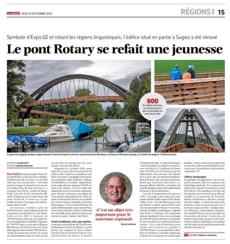 Le pont Rotary...